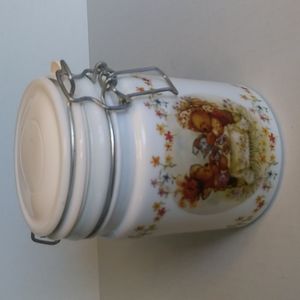 Vintage Milk Jar Canister